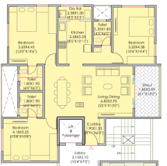  aditya-apartments-condominium Floor Plan Floor Plan