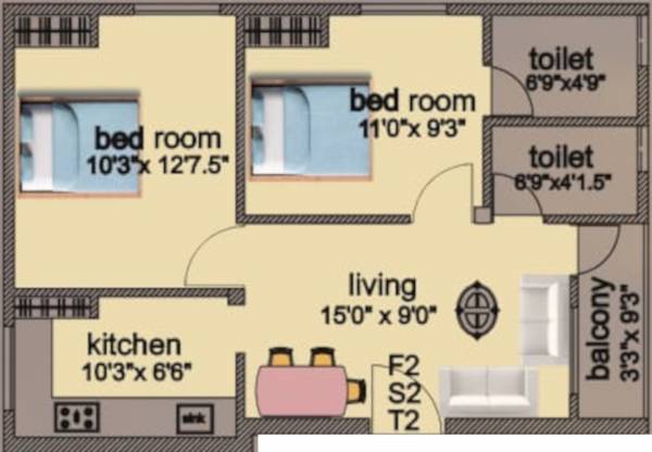  sai-sundharam-flats Floor Plan Floor Plan