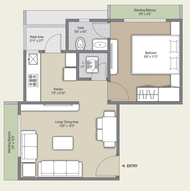 Floor Plan gulmohar nirvana ii Floor Plan Floor Plan