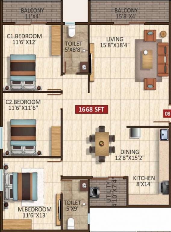  signature Floor Plan Floor Plan