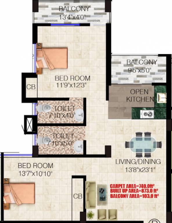 heights Floor Plan Floor Plan