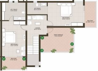  vraj-gopi-greens Floor Plan First Floor Plan