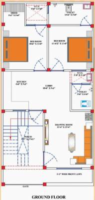  residency Floor Plan Ground Floor Plan
