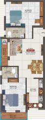 Floor Plan  titanite-and-topaz-apartment Floor Plan Floor Plan