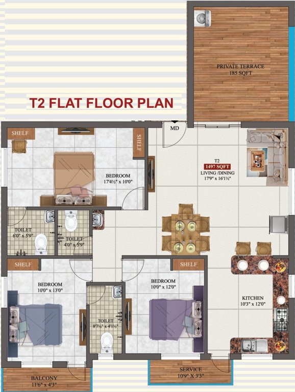  titanite and topaz apartment Floor Plan Floor Plan