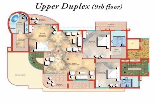 Pearls Gateway Towers (5BHK+3T (5,335 sq ft) 5335 sq ft)