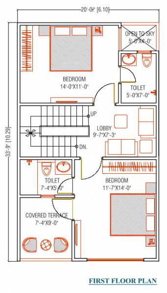  kedias-the-kunba Floor Plan First Floor Plan