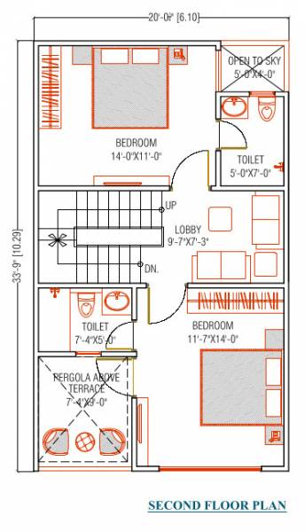  kedias-the-kunba Floor Plan Second Floor Plan
