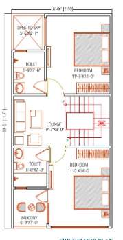  kedias the kunba Floor Plan First Floor Plan