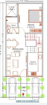  kedias the kunba Floor Plan Ground Floor Plan