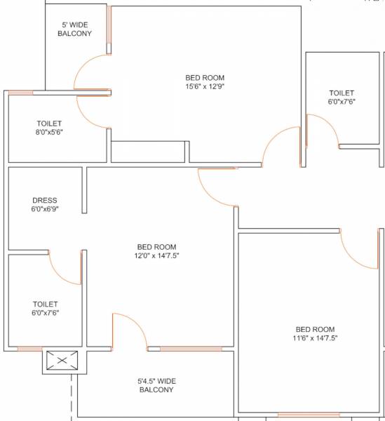  new-palmwoods-residency-phase-2 Floor Plan Floor Plan