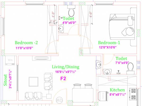  charan-harmony Floor Plan Floor Plan
