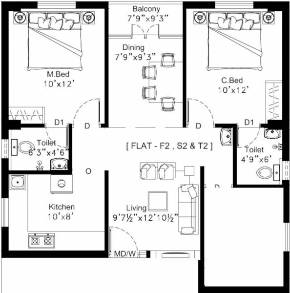  sai-enclave Floor Plan Floor Plan