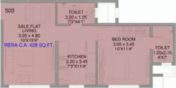  borivali shalimar chsl Floor Plan Floor Plan