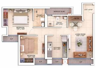  mahavir-spring-daffodils-p3 Floor Plan Floor Plan