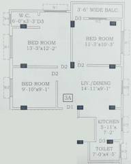  maa-tara-apartment Floor Plan Floor Plan