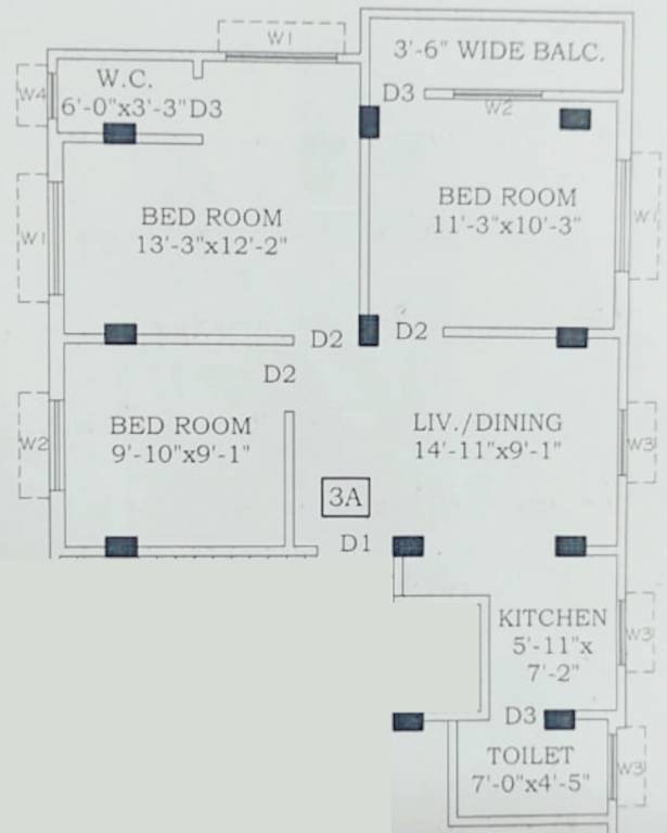 Floor Plan maa tara apartment Floor Plan Floor Plan