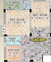  garden-residency Floor Plan Floor Plan