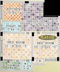  garden-residency Floor Plan Floor Plan
