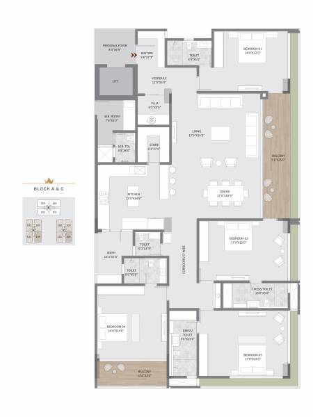  the-crown Floor Plan Floor Plan