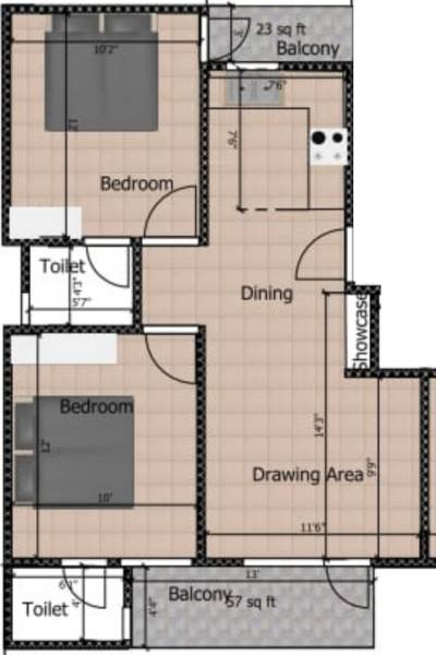  nature-villas Floor Plan Floor Plan
