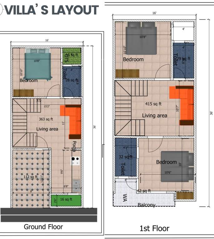  nature villas Floor Plan Floor Plan