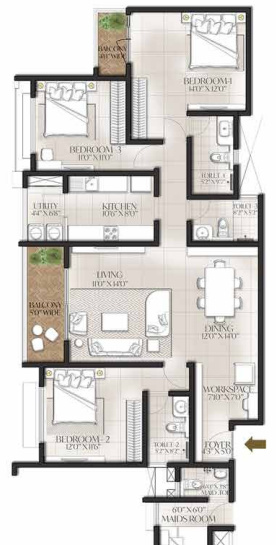  meridian park phase 2 Floor Plan Floor Plan