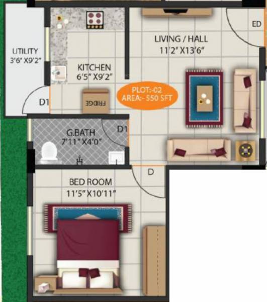  aarna-sunshine Floor Plan Floor Plan