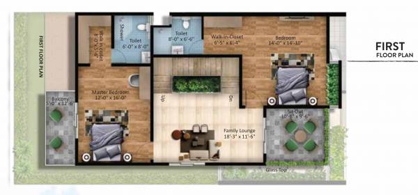  lake-waters Floor Plan First Floor Plan