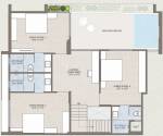  the-bougainvillea Floor Plan Upper Level Duplex Plan