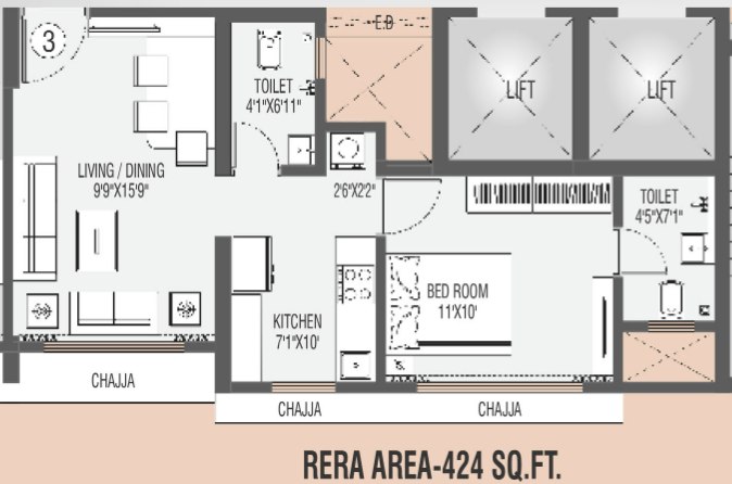  swastik platinum Floor Plan Floor Plan