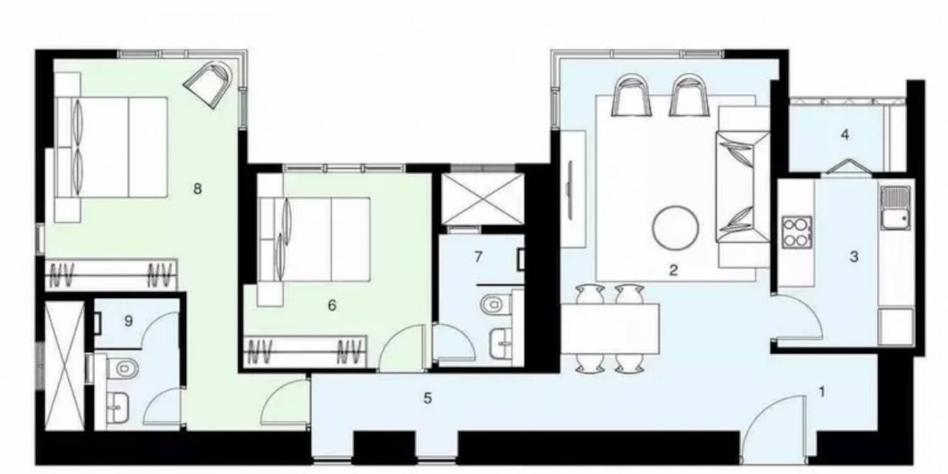 the park tower 6 Floor Plan Floor Plan