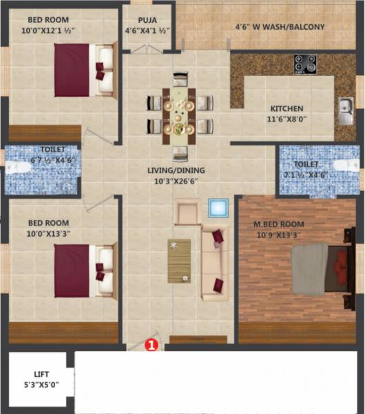  deevana-homes Floor Plan Floor Plan