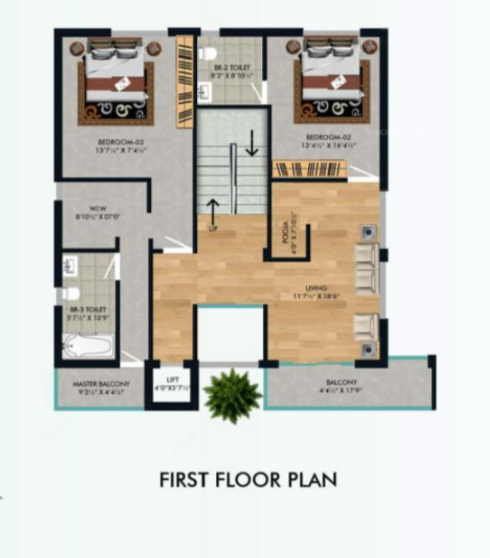  pine crest Floor Plan First Floor Plan