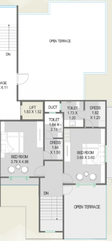 coral 30 Floor Plan Lower Level Duplex Plan