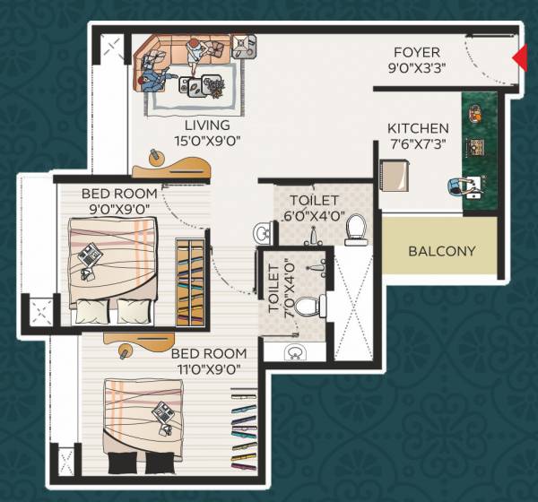  belantara-phase-3 Floor Plan Floor Plan