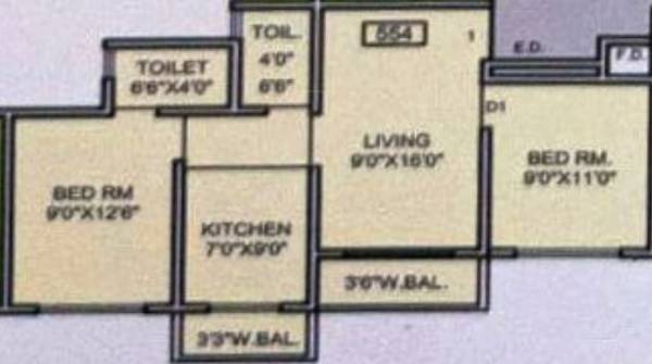  om-swami-samartha-complex Floor Plan Floor Plan