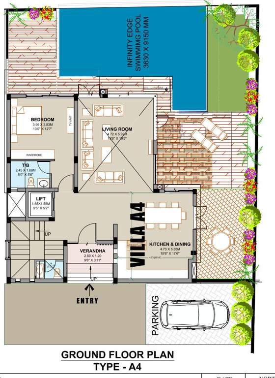  vilmaris sunridge Floor Plan Ground Floor Plan