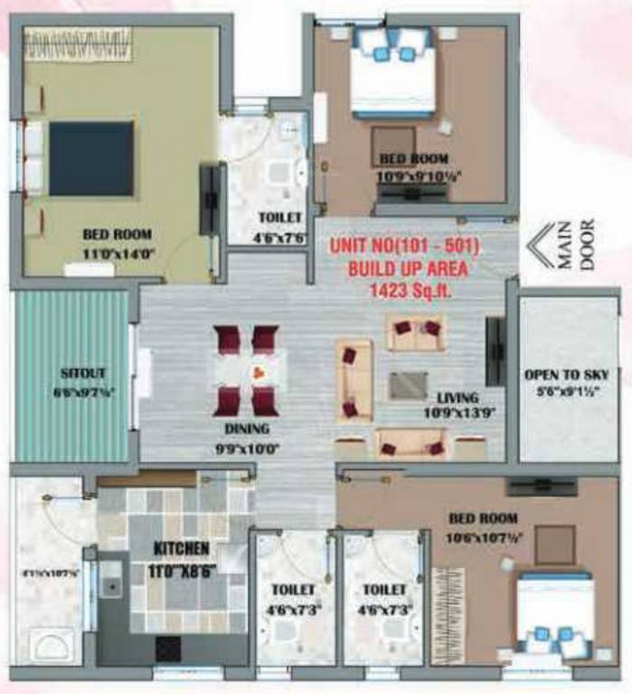  unity kingdom Floor Plan Floor Plan