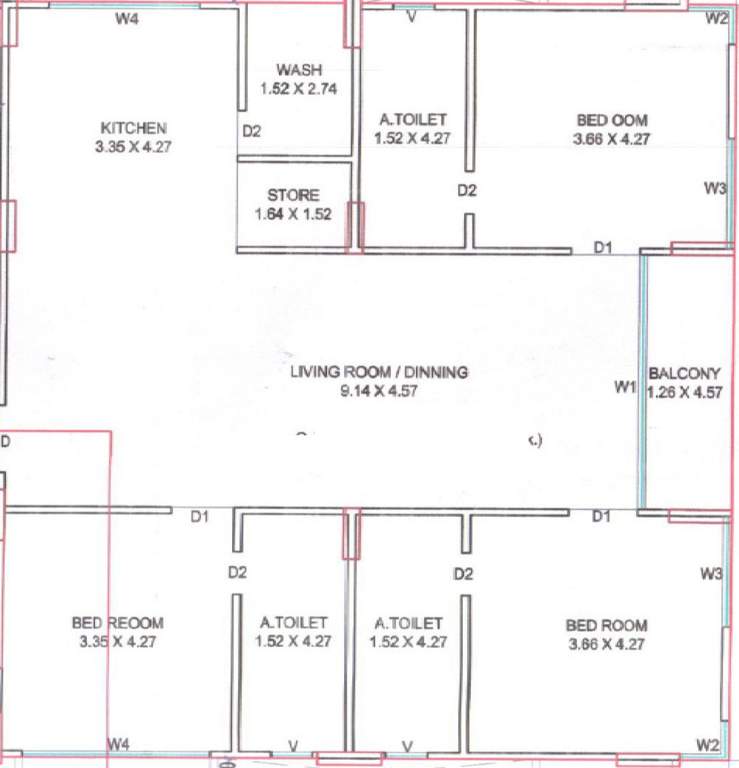  om solitaire Floor Plan Floor Plan