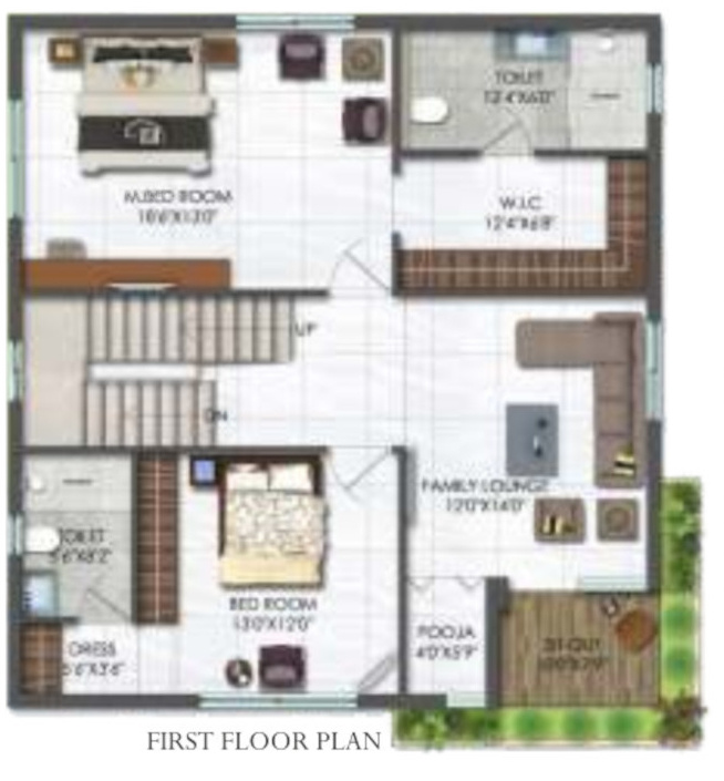  bougainvillea Floor Plan First Floor Plan