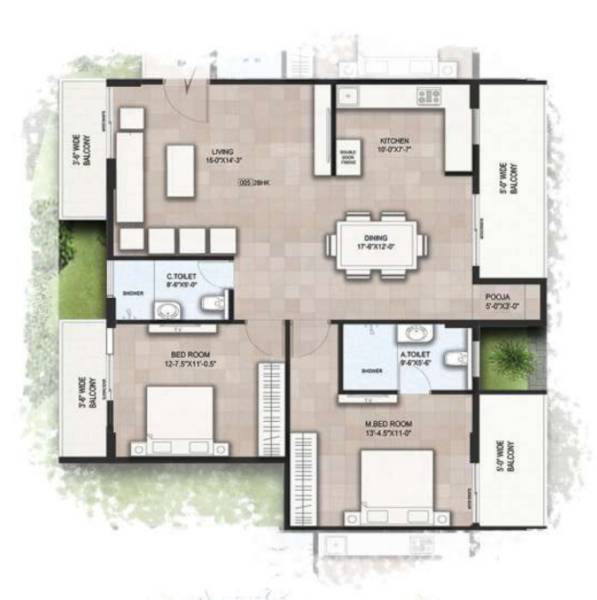  anitha-regency Floor Plan Floor Plan