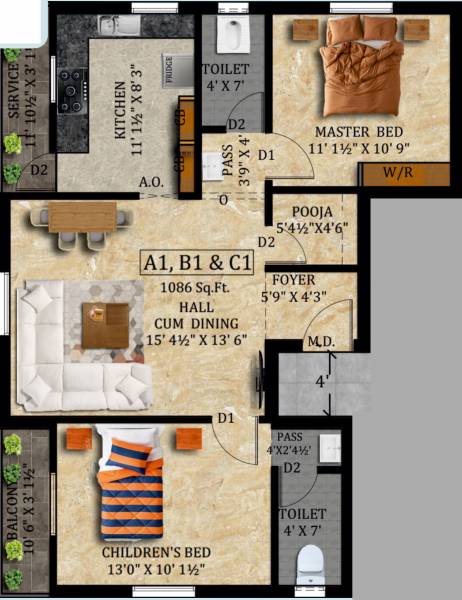  sabari Floor Plan Floor Plan