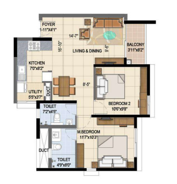  tvs emerald jardin Floor Plan Floor Plan