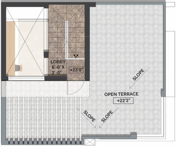  gokulam Floor Plan Terrace Floor Plan