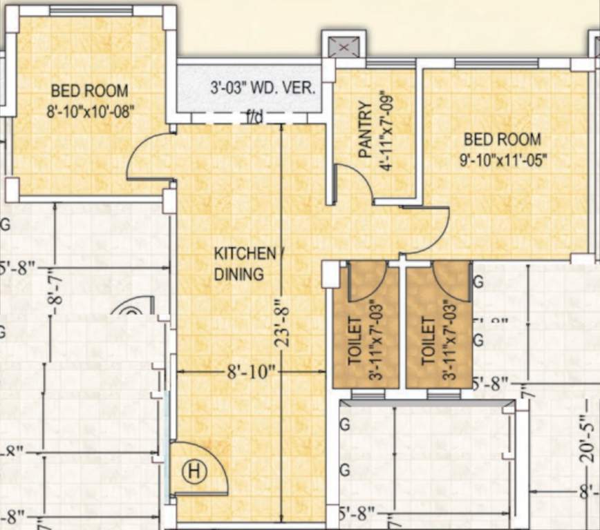  aashray pingaljyoti Floor Plan Floor Plan