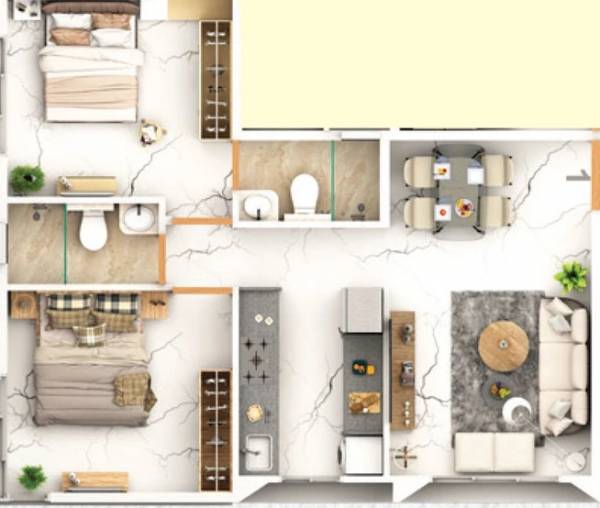  1891-ekam-parkk Floor Plan Floor Plan