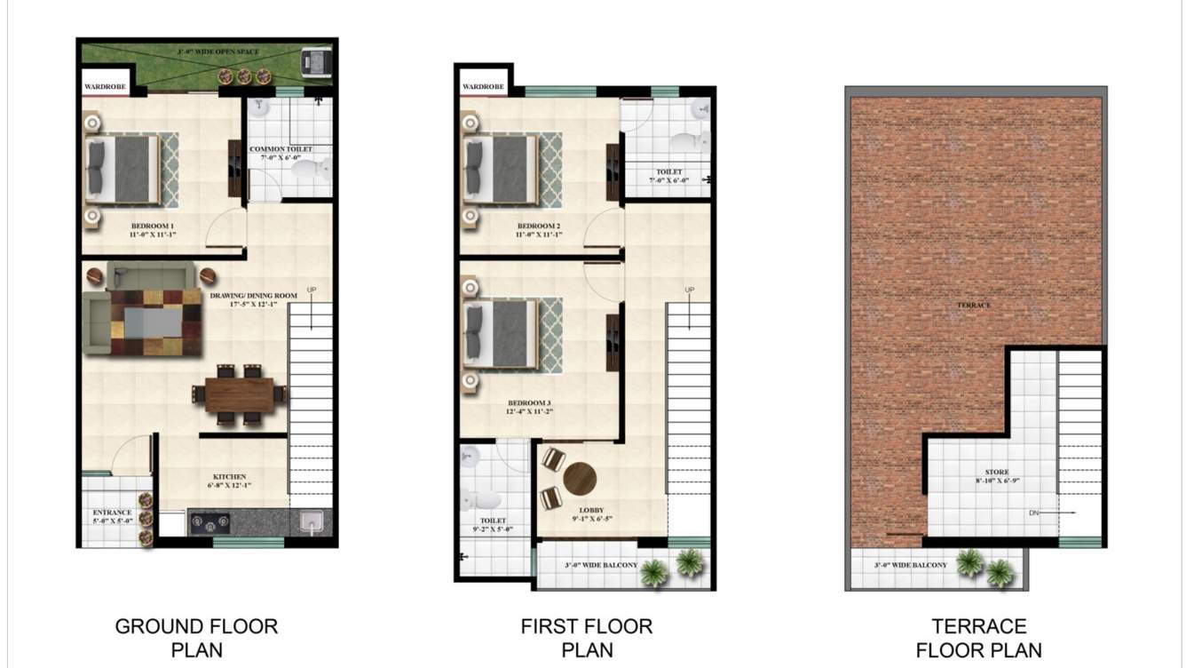 lavish greens villas Floor Plan Floor Plan