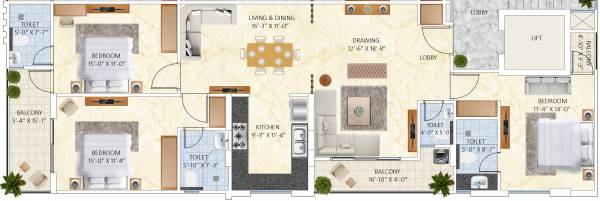  janki-royale Floor Plan Floor Plan