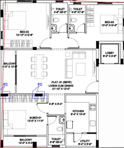  nandika Floor Plan Floor Plan